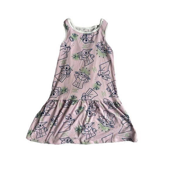 Star Wars Other - Star Wars The Mandalorian Grogu soft Play Dress Girls Small/6 Lilac